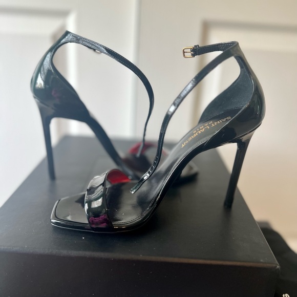 Great condition .. wore once ! Saint laurent amber strap sandal 6.5 - Picture 9 of 13